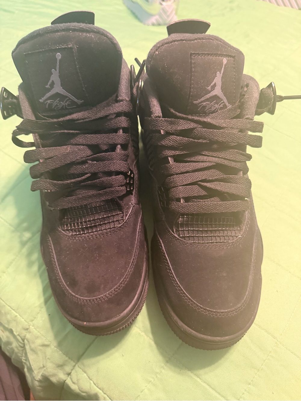 Nike Air Jordan 4 Retro Men’s Sneakers - Black cat
